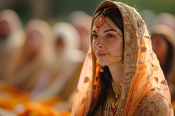 Sikh Anand Karaj Celebration Capture the vibrant and joyous moments of a Sikh Anand Karaj ceremony
