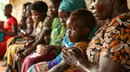 Medical activities in the field of health and medical care in Africa. World Health Day. Medical Worker's Day