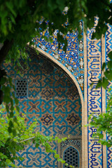 Detail at Tilya Kori Madrasa, Samarkand