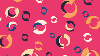 Flat Design Geometric Background