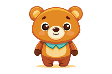 Obraz na płótnie Canvas baby-bear cartoon vector 