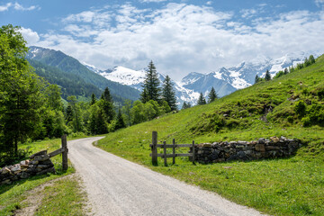 East Alpes at the Ferleiten area in Austria - 753273086