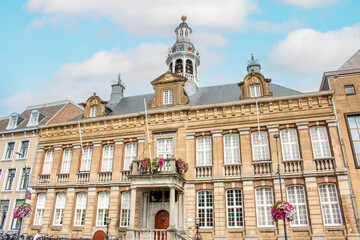 City hall of (Stadhuis van Roermond) in the province of Limburg Netherlands (Nederland)