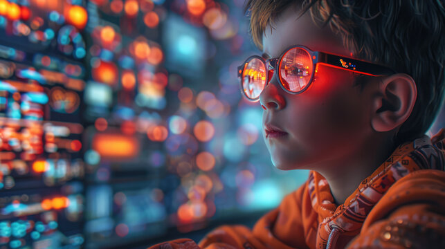 Dream job of IT developer kid