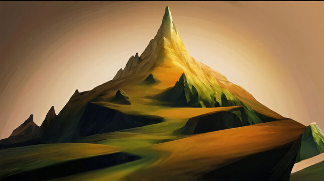 Horizon montagneux