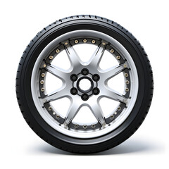 Car Rim white background, car rim, car wheel, car part,  Aluminium car rim