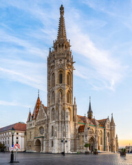Fototapeta na wymiar Matthias Church in Budapest, Hungary