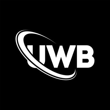 UWB logo. UWB letter. UWB letter logo design. Initials UWB logo linked with circle and uppercase monogram logo. UWB typography for technology, business and real estate brand.