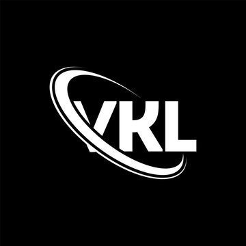VKL logo. VKL letter. VKL letter logo design. Initials VKL logo linked with circle and uppercase monogram logo. VKL typography for technology, business and real estate brand.