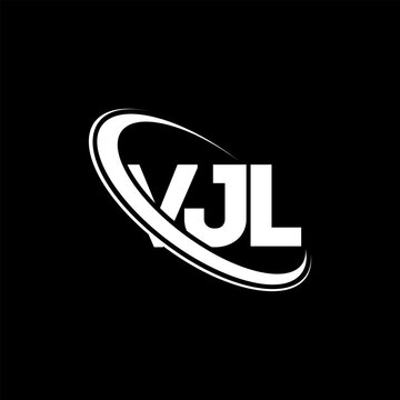 VJL logo. VJL letter. VJL letter logo design. Initials VJL logo linked with circle and uppercase monogram logo. VJL typography for technology, business and real estate brand.