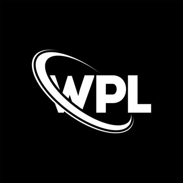 WPL logo. WPL letter. WPL letter logo design. Initials WPL logo linked with circle and uppercase monogram logo. WPL typography for technology, business and real estate brand.