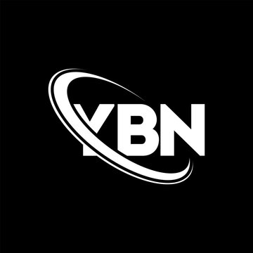 YBN logo. YBN letter. YBN letter logo design. Intitials YBN logo linked with circle and uppercase monogram logo. YBN typography for technology, business and real estate brand.