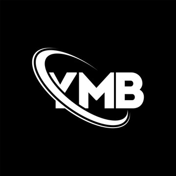 YMB logo. YMB letter. YMB letter logo design. Initials YMB logo linked with circle and uppercase monogram logo. YMB typography for technology, business and real estate brand.