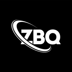 ZBQ logo. ZBQ letter. ZBQ letter logo design. Intitials ZBQ logo linked with circle and uppercase monogram logo. ZBQ typography for technology, business and real estate brand.