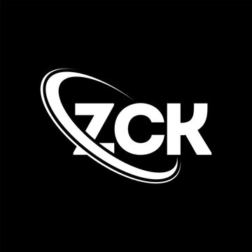 ZCK logo. ZCK letter. ZCK letter logo design. Intitials ZCK logo linked with circle and uppercase monogram logo. ZCK typography for technology, business and real estate brand.