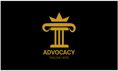 A powerful logo featuring the scales of justice balanced perfectly, symbolizing fairness and equality under the law.