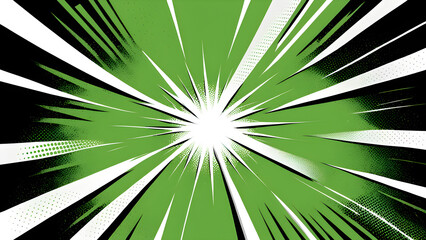 Obraz premium comic book impact effect background 17