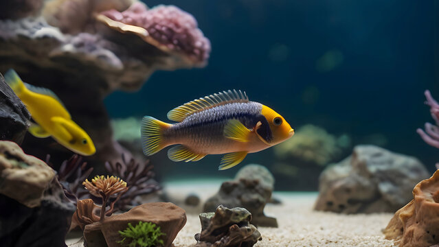 Stunning African Lake Malawi Cichlids