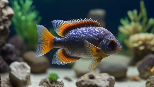Stunning African Lake Malawi Cichlids