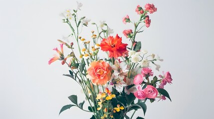 Close-up of flowers in vase on table