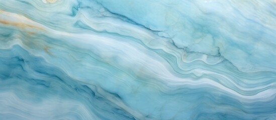 Fototapeta na wymiar Marble Texture Background Aqua Colored Smooth Onyx Stone for Wall and Floor Tiles