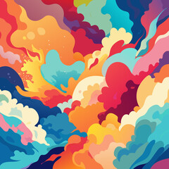 Abstract Watercolor Backgrounds	