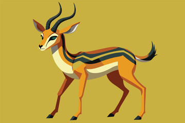 Fototapeta na wymiar illustration of a deer