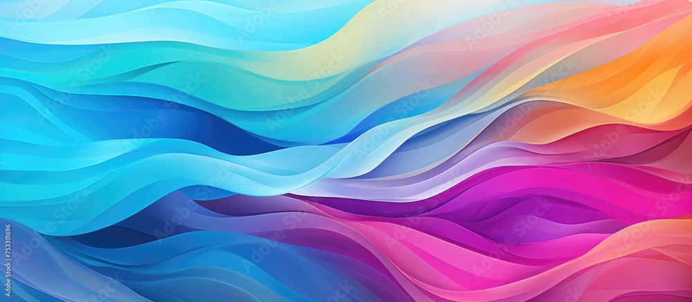 Poster Abstract colorful texture background design