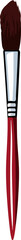 Naklejka premium paintbrush illustration isolated on transparent background. 