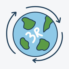 Cute Reduse Reuse Recycle Clipart