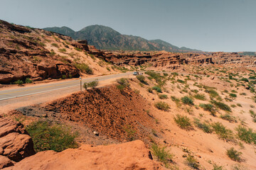 Road between Salta and Cafayate, Quebrada de las Conchas National Route 68
