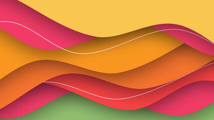 Colorful Abstract Background Modern Illustration