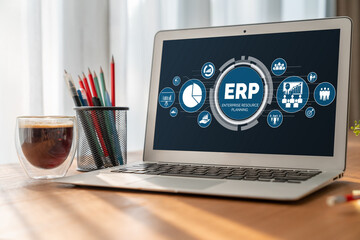 ERP enterprise resource planning software for modish business to plan the marketing strategy