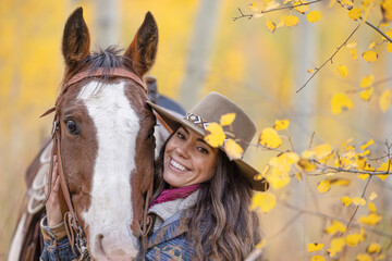 Fototapeta premium Colorado Cowgirl