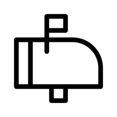 mailbox line icon