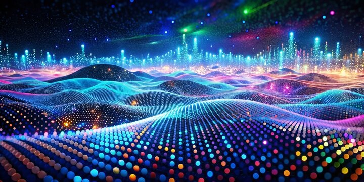 Digital abstract background wallpaper art, futuristic and unique wallpapers