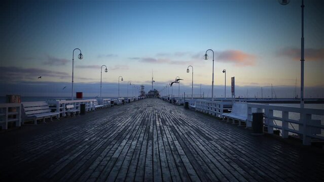 Sopot Pier - pier in city of Sopot, Poland