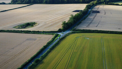 Country Road from above