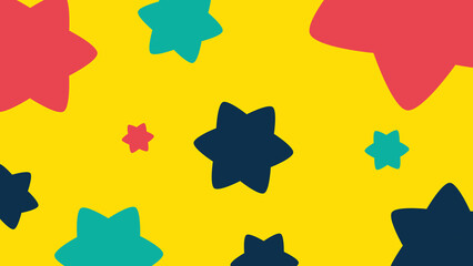 Seamless Multicolored Polka Dot Texture Background