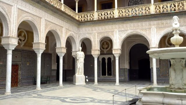 Pilate House in Seville, Andalusia, Spain