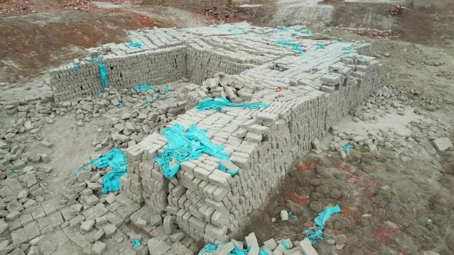 Ancient Brick Ruins of Mohenjo Daro