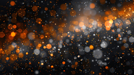 black orange grey bokeh , a normal simple grainy noise grungy empty space or spray texture , a rough abstract retro vibe glow background template color gradient  - obrazy, fototapety, plakaty