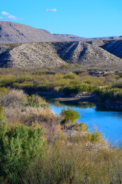 Rio Grande at Big Bend National Park, in Southwest Texas.