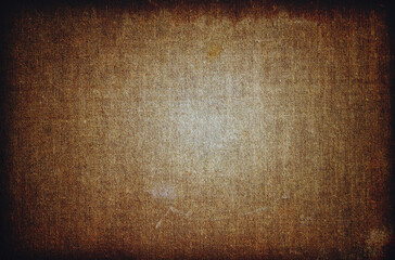Old grunge canvas texture for background