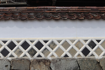 日本の伝統的な壁