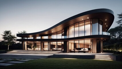 Obraz premium Modern Exterior Building Design Ideas