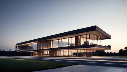 Fototapeta premium Modern Exterior Building Design Ideas