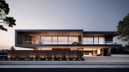 Obraz premium Modern Exterior Building Design Ideas