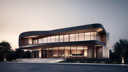 Fototapeta premium Modern Exterior Building Design Ideas