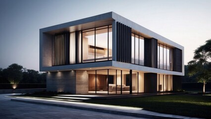 Fototapeta premium Modern Exterior Building Design Ideas